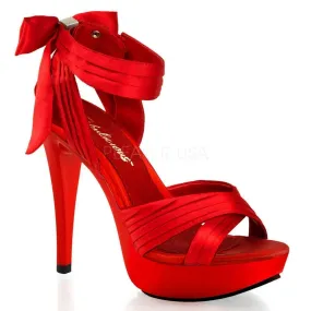 SS-COCKTAIL-568 Red Fabric Sandal