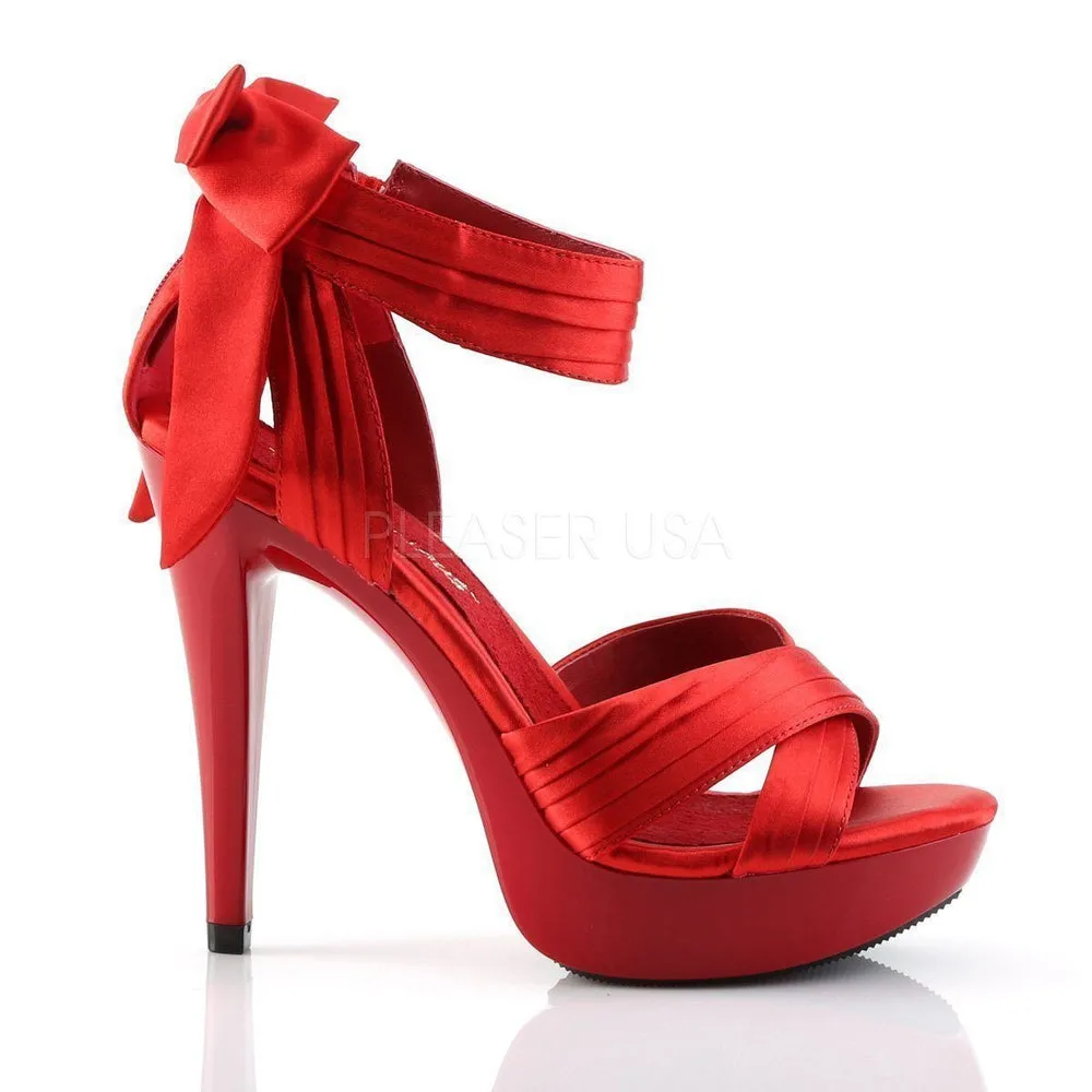 SS-COCKTAIL-568 Red Fabric Sandal