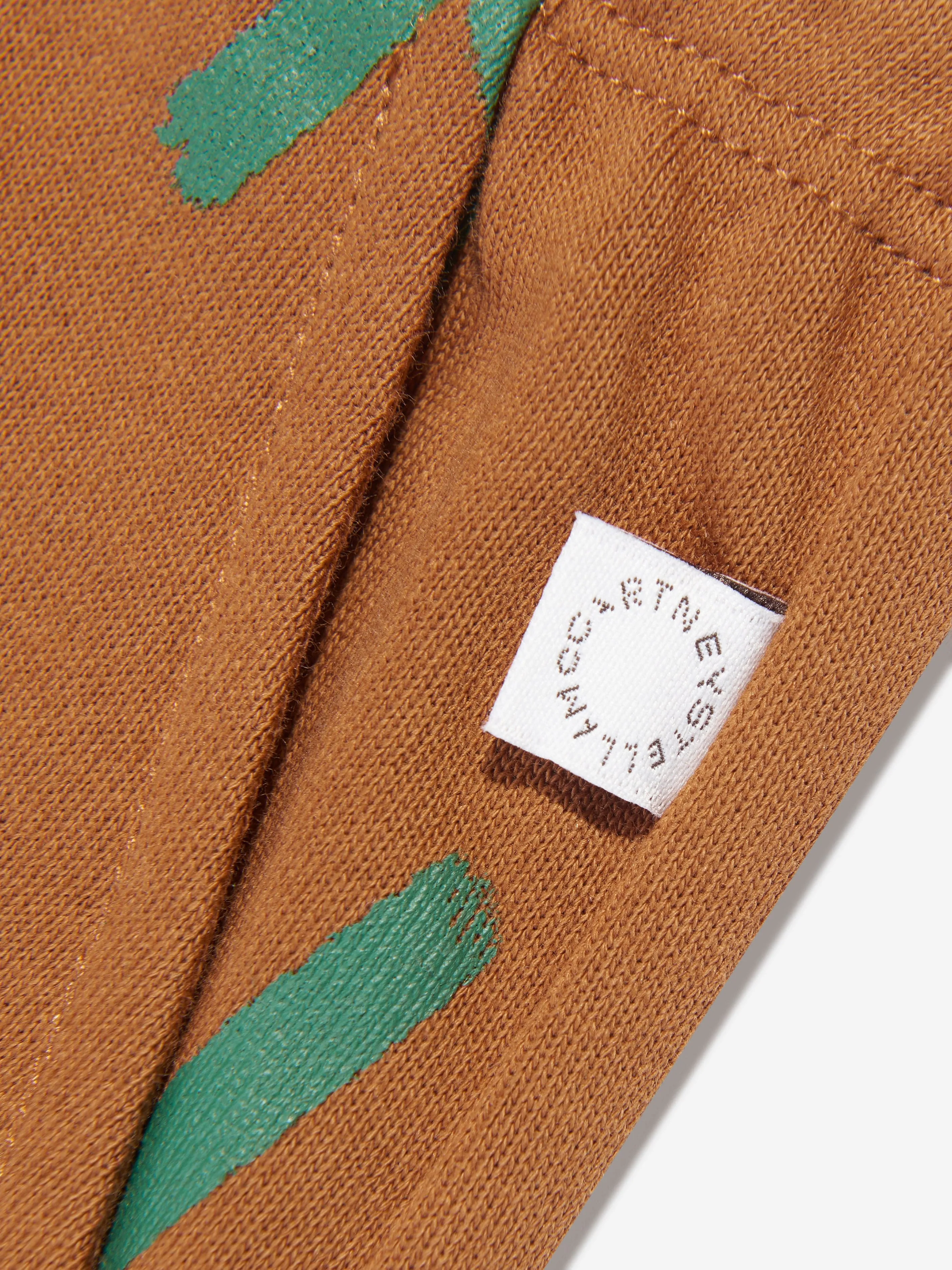 Stella McCartney Baby Boys Joggers in Brown