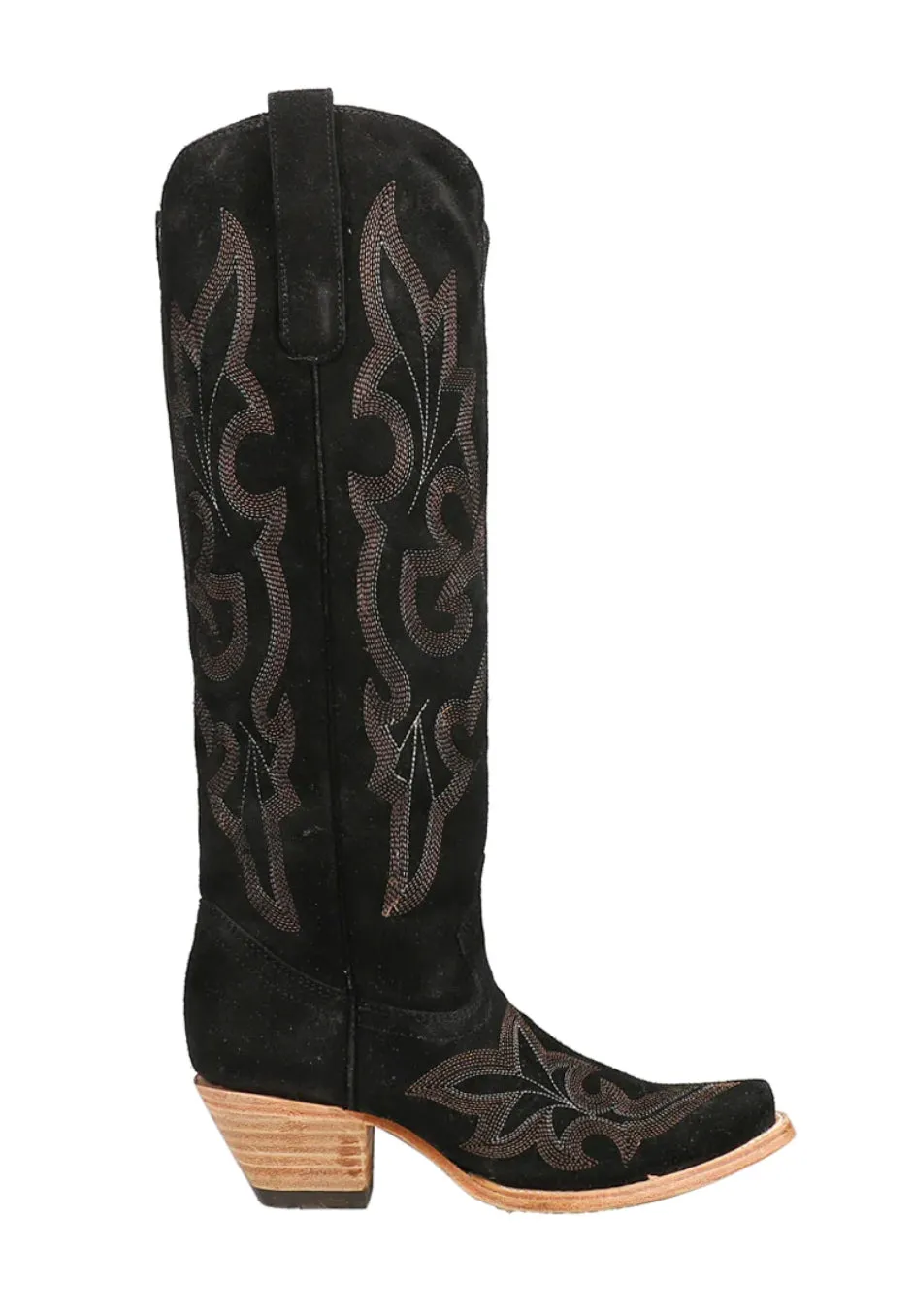 Suede Tall Boots for Outlaw Style