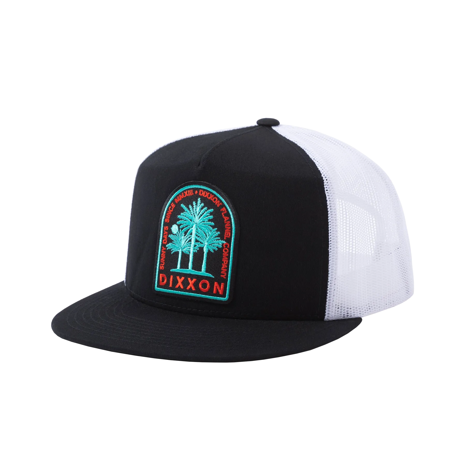 Sunny Days Flat Bill Trucker Snapback