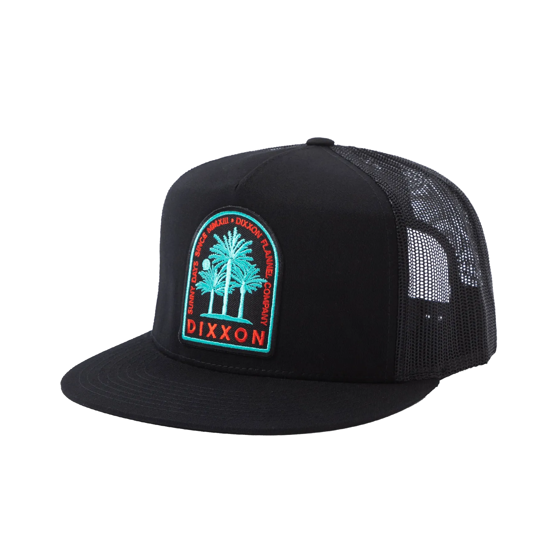 Sunny Days Flat Bill Trucker Snapback