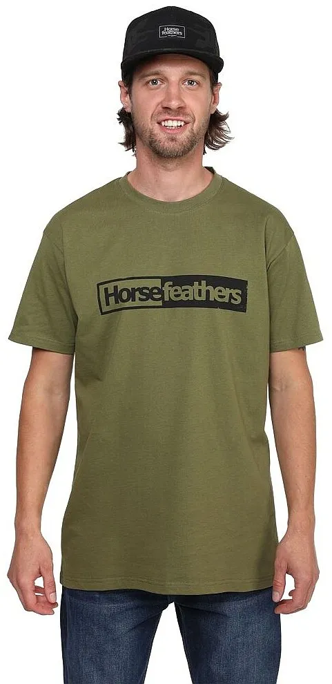 T-Shirt Horsefeathers Block - Lizard - men´s