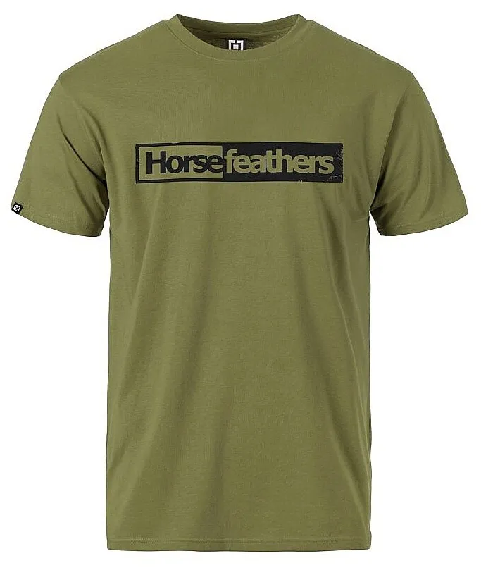 T-Shirt Horsefeathers Block - Lizard - men´s