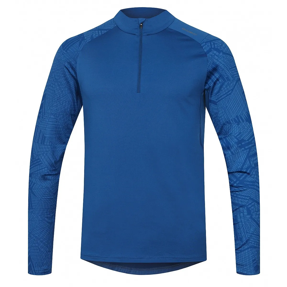 T-Shirt Husky Active Winter Zip LS - Dark Blue - men´s