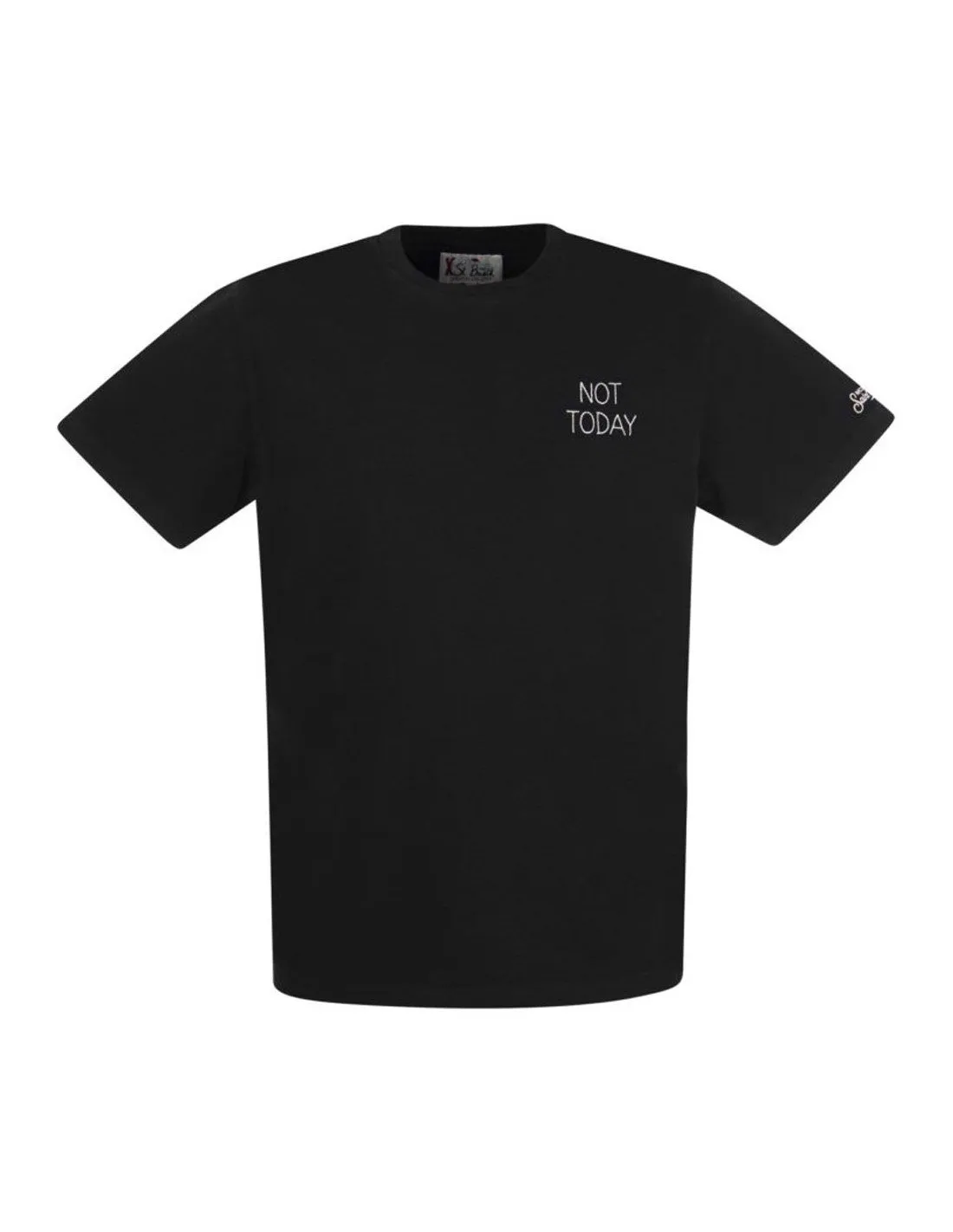 T-shirt MC2 Saint Barth uomo Arnott Not today nera