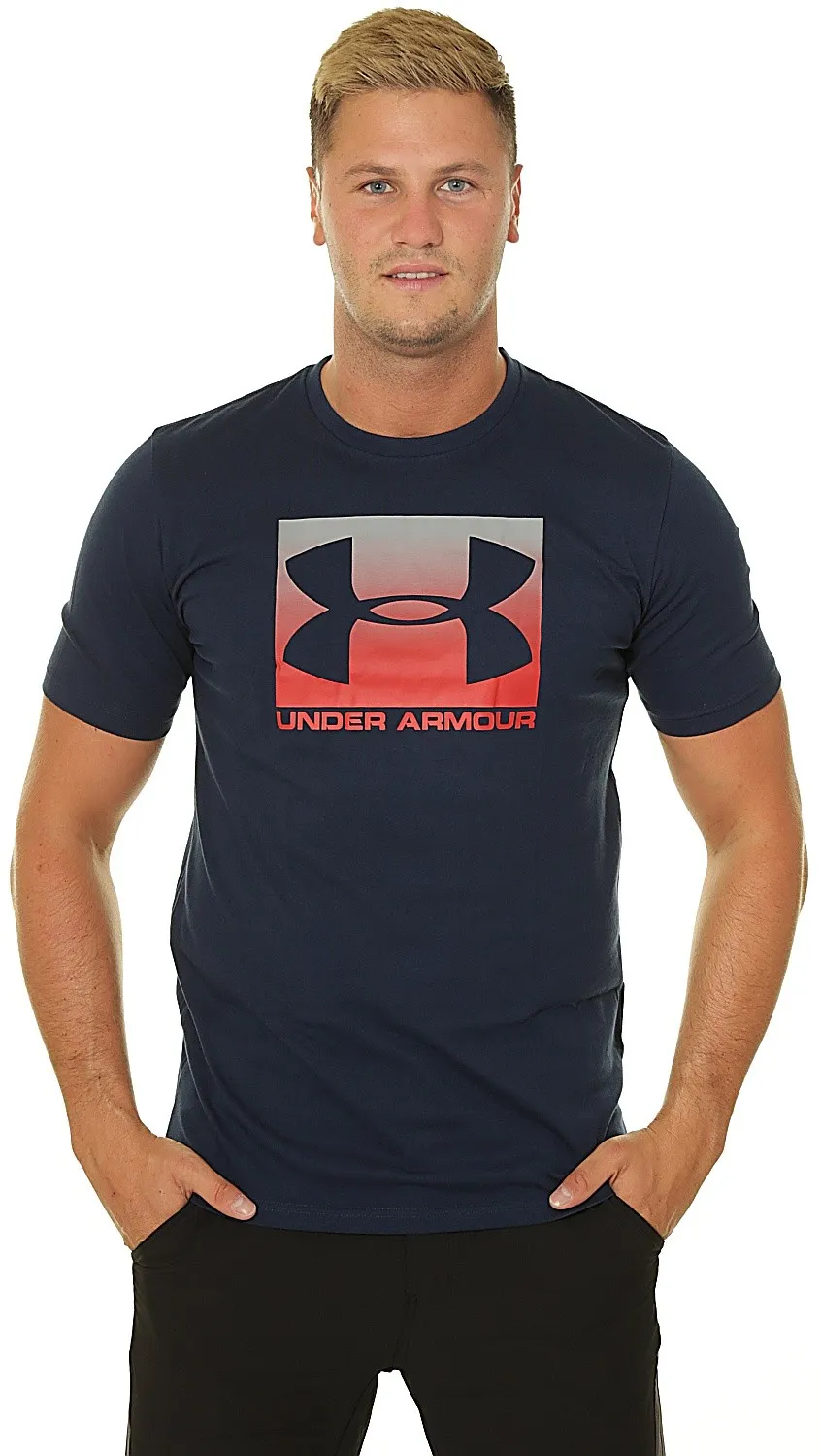 T-Shirt Under Armour Boxed Sportstyle - 408/Academy - men´s