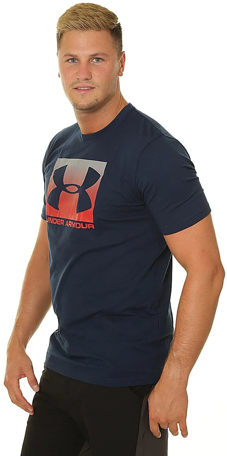 T-Shirt Under Armour Boxed Sportstyle - 408/Academy - men´s