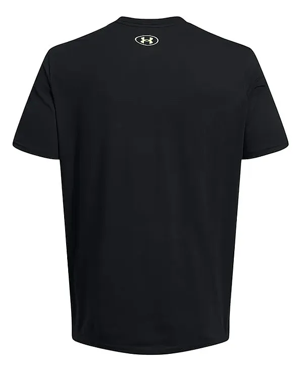 T-Shirt Under Armour Boxed Sportstyle - Black/High Vis Yellow - men´s