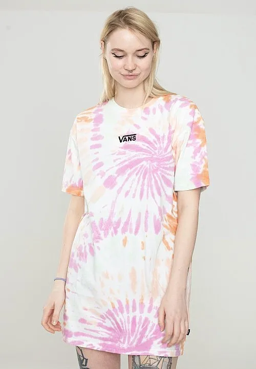 T-Shirt Vans Center Vee Wash - White - women´s