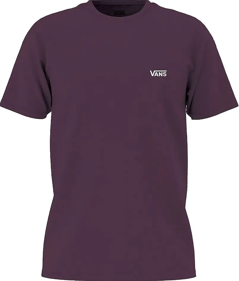 T-Shirt Vans Left Chest Logo - Blackberry Wine - men´s