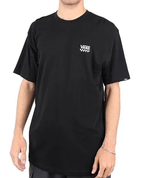 T-Shirt Vans Left Chest Logo II - Black - men´s