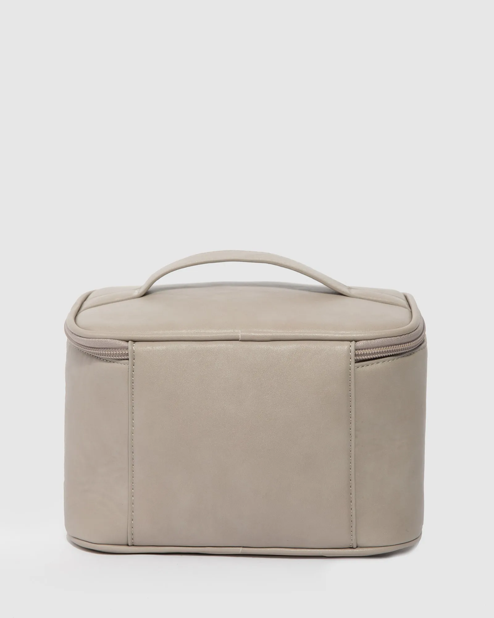 Taupe Harper Top Handle Lunch Bag