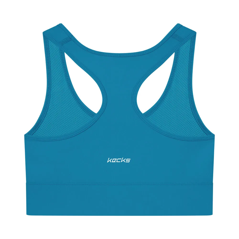 Teal Active Sports Bra