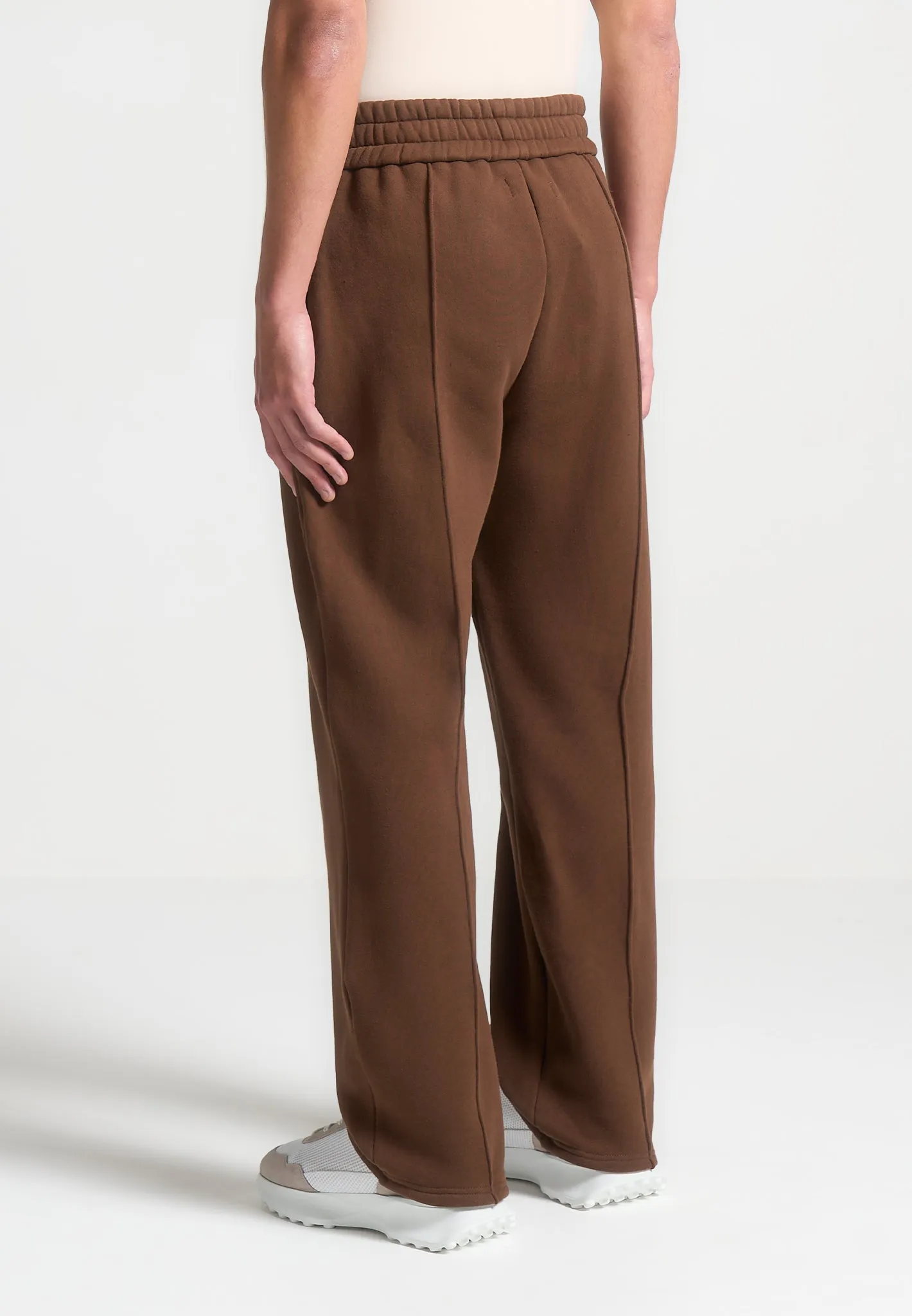 ternel Pintuck Joggers - Brown