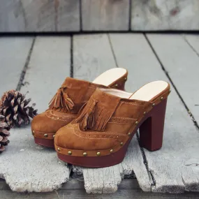 70's Tassel Wedges