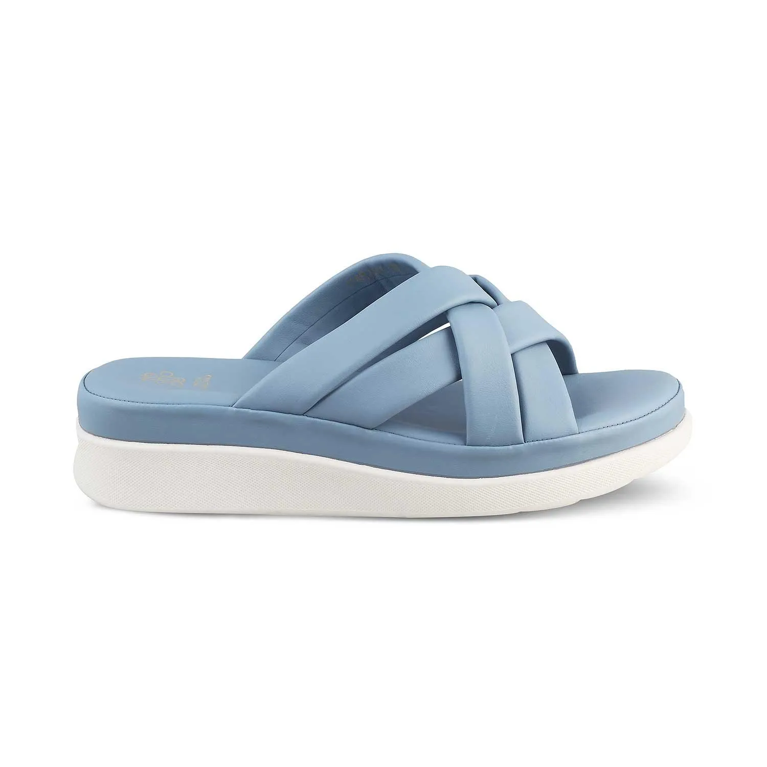 The Bree Blue Women's Casual Wedges Tresmode