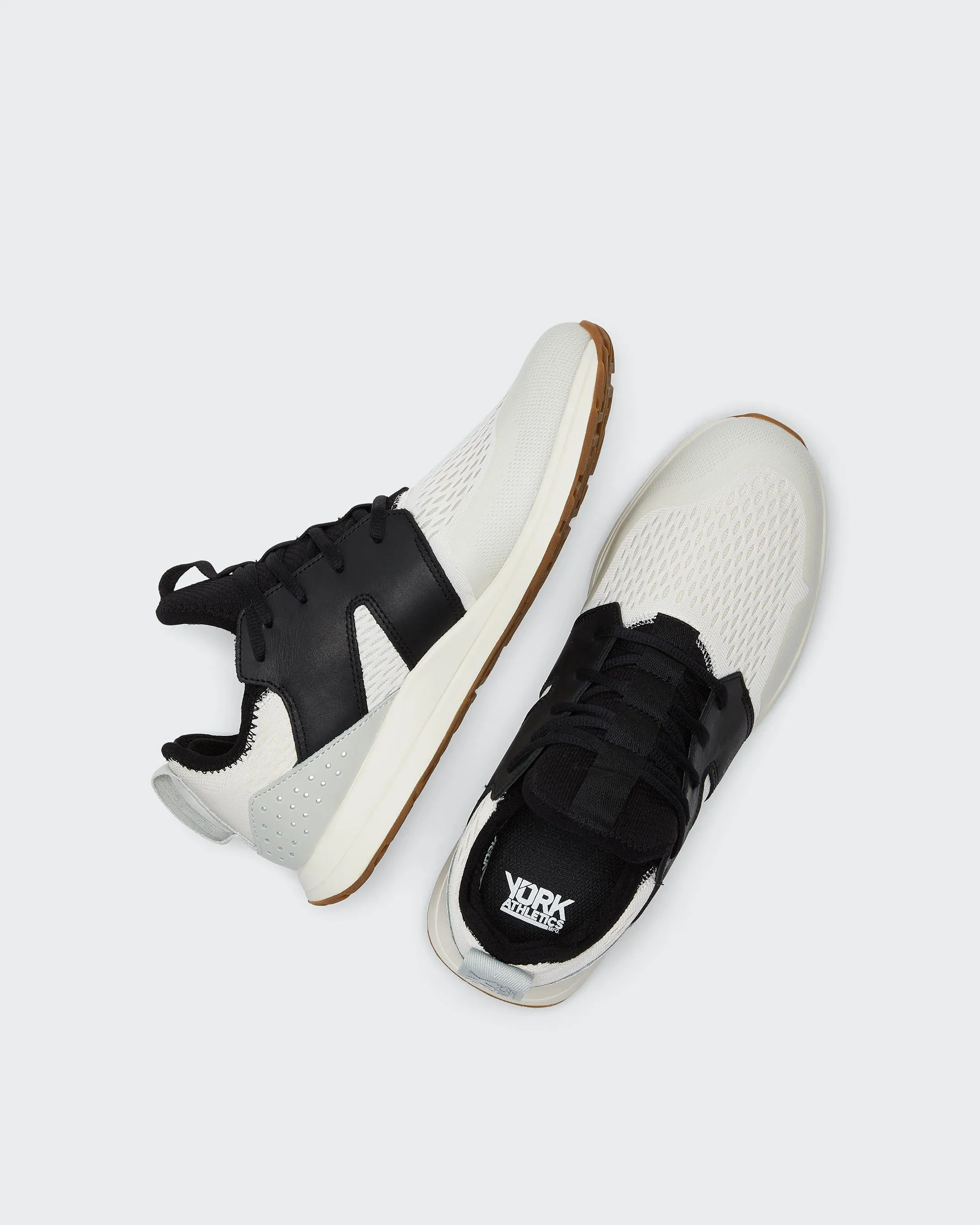 Frank Trainer Black White Mesh