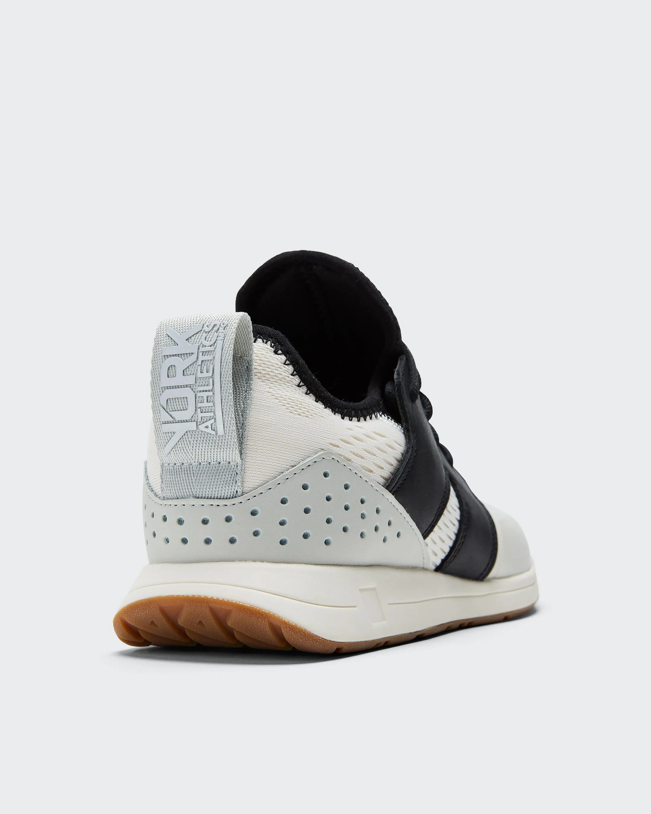 Frank Trainer Black White Mesh