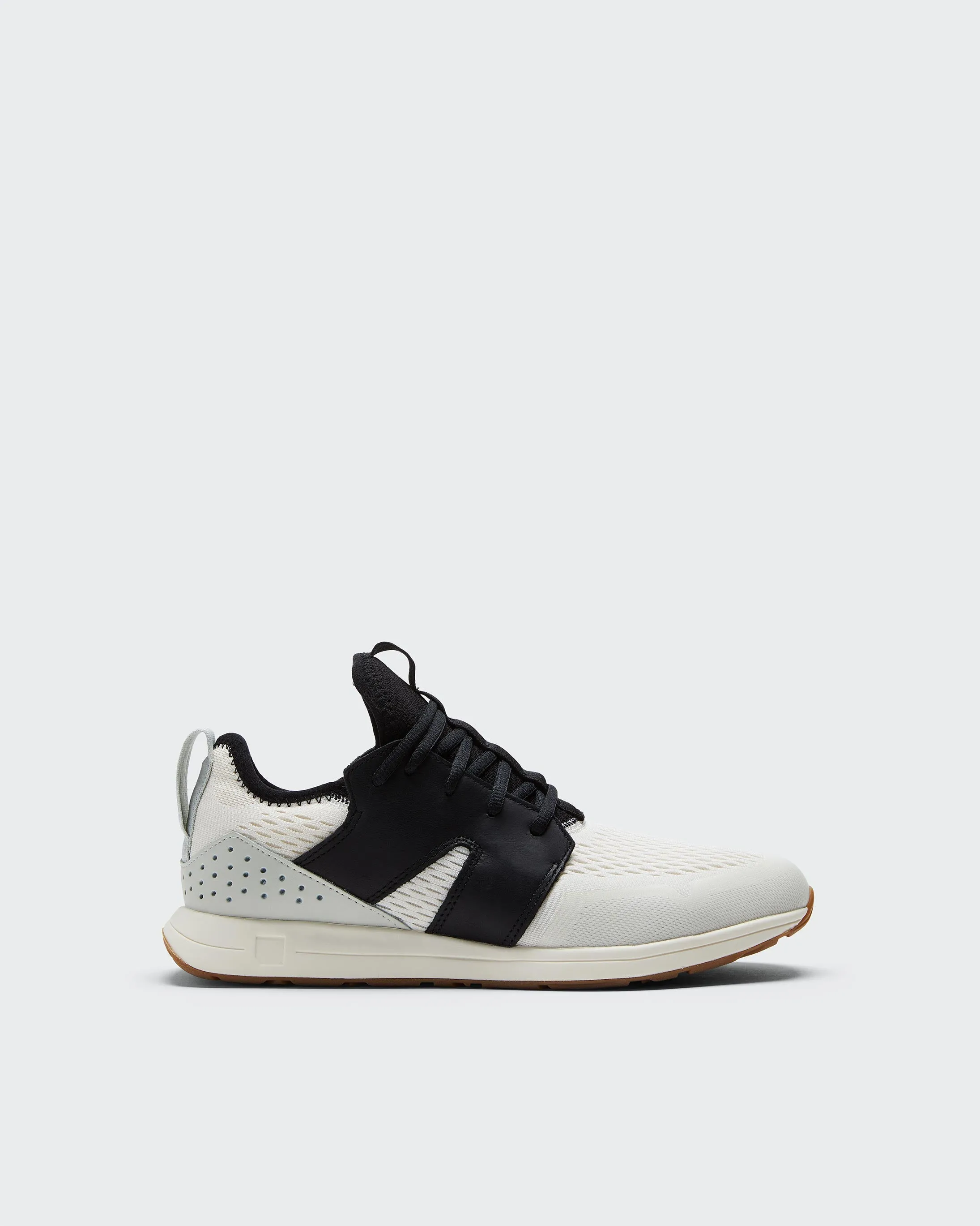 Frank Trainer Black White Mesh