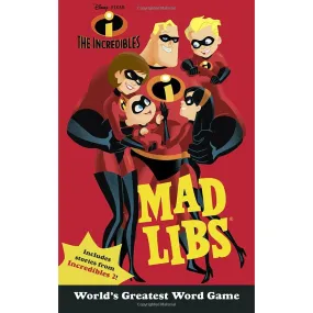 The Incredibles-themed fill-in-the-blank game for interactive family fun