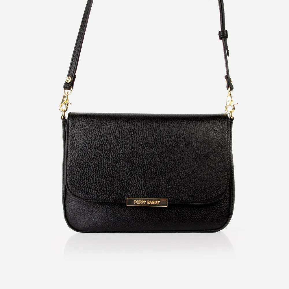 The Medium Day to Night Bag Black Pebble