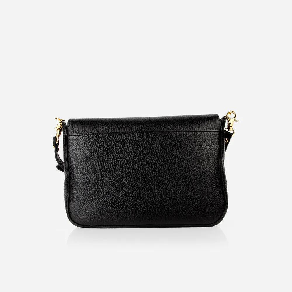 The Medium Day to Night Bag Black Pebble