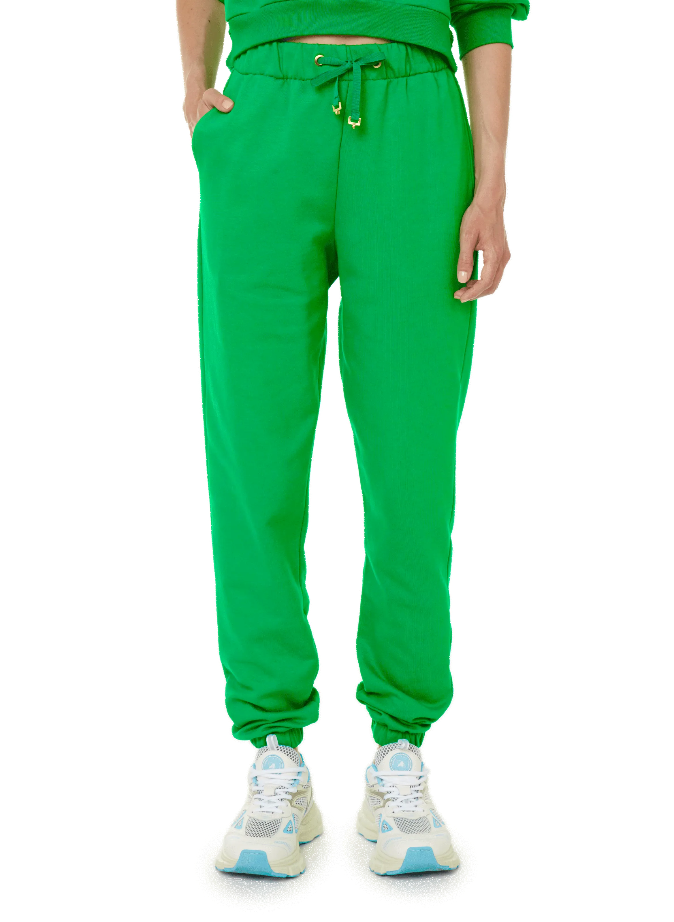 THE SOCIAL SUNDAY  Cotton joggers - Green