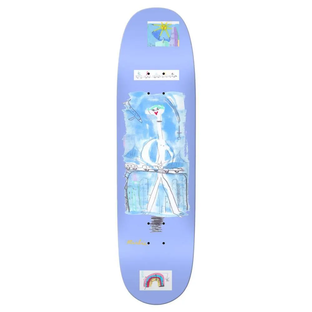 There Skateboard Deck Nadair Marbie Big Girl Blue 8.25