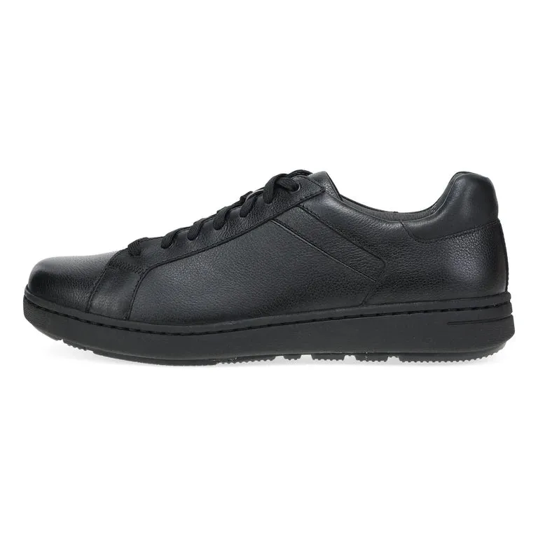  Timothy Casual Work Leather Sneaker in Black  