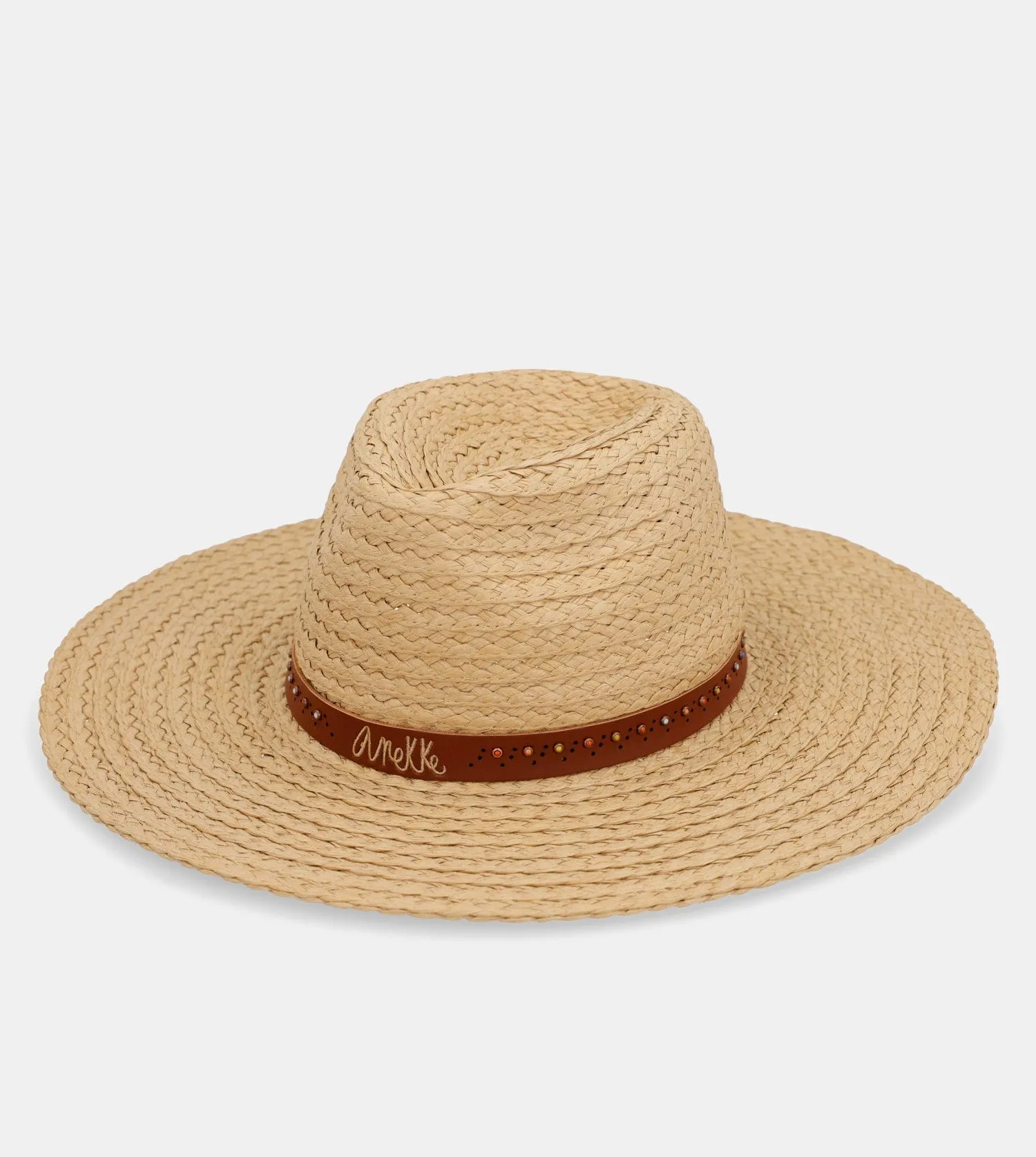 Toasted raffia hat