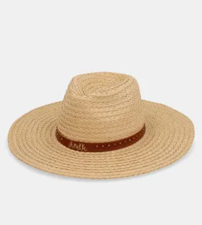 Toasted raffia hat