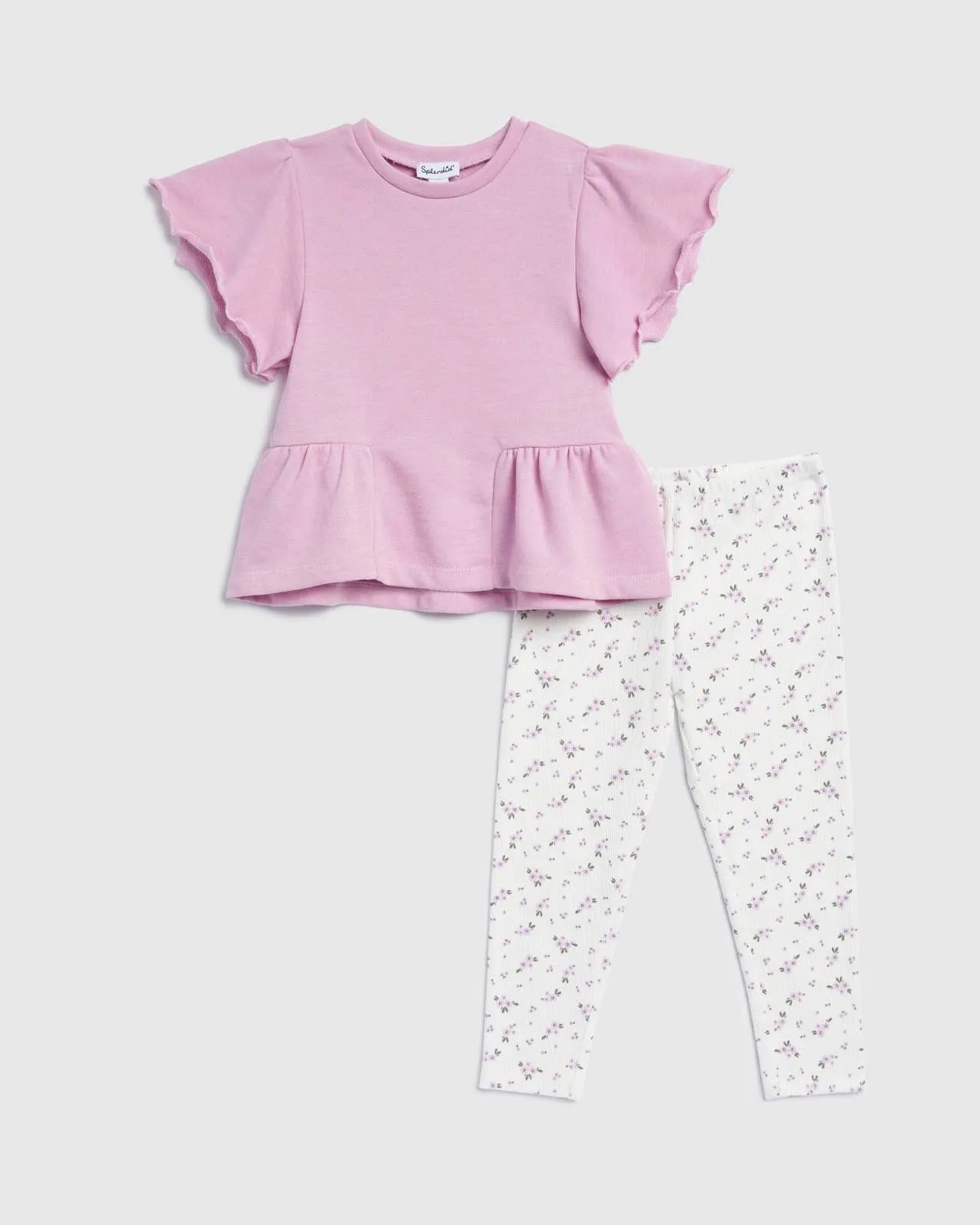 Toddler Girl Floral Legging Set