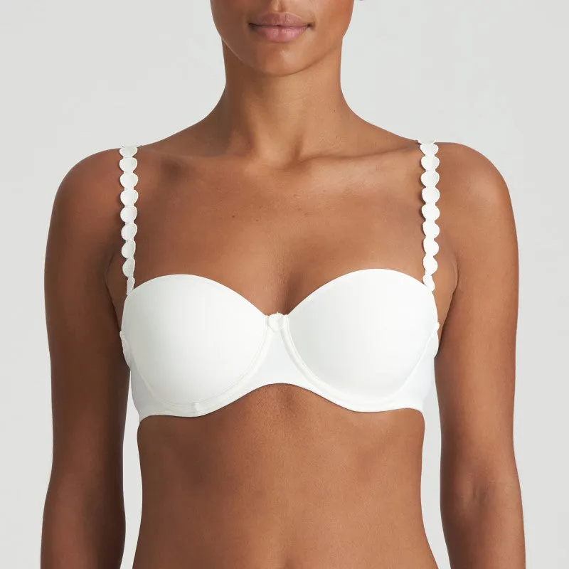 Formed Strapless Bra Ivory A-E