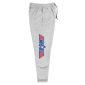 Top Gun Red & Blue Logo Adult Fleece Joggers