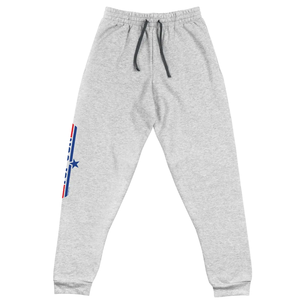 Top Gun Red & Blue Logo Adult Fleece Joggers