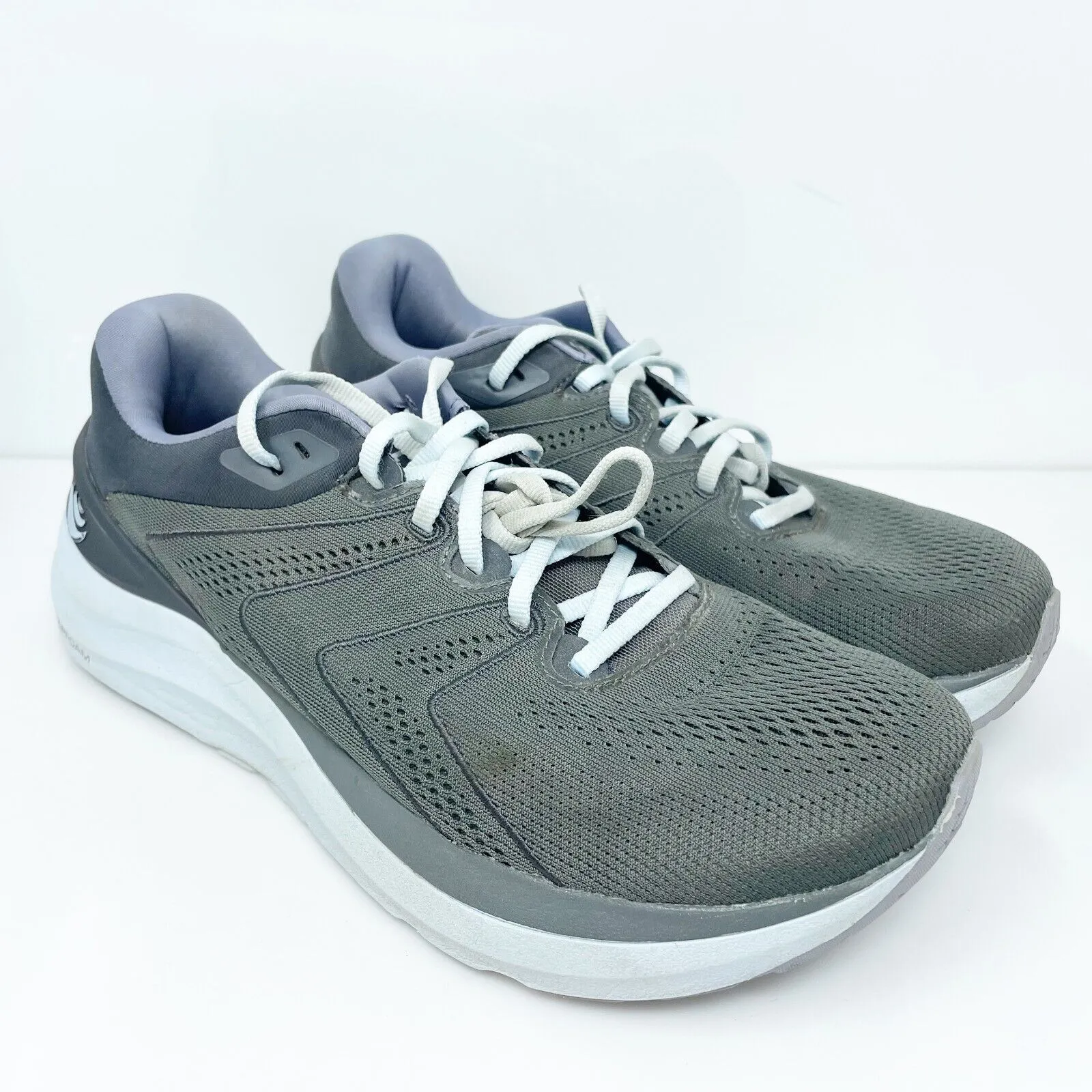 Topo Athletic Womens Phantom 2 Gray Running Shoes Sneakers Size 9