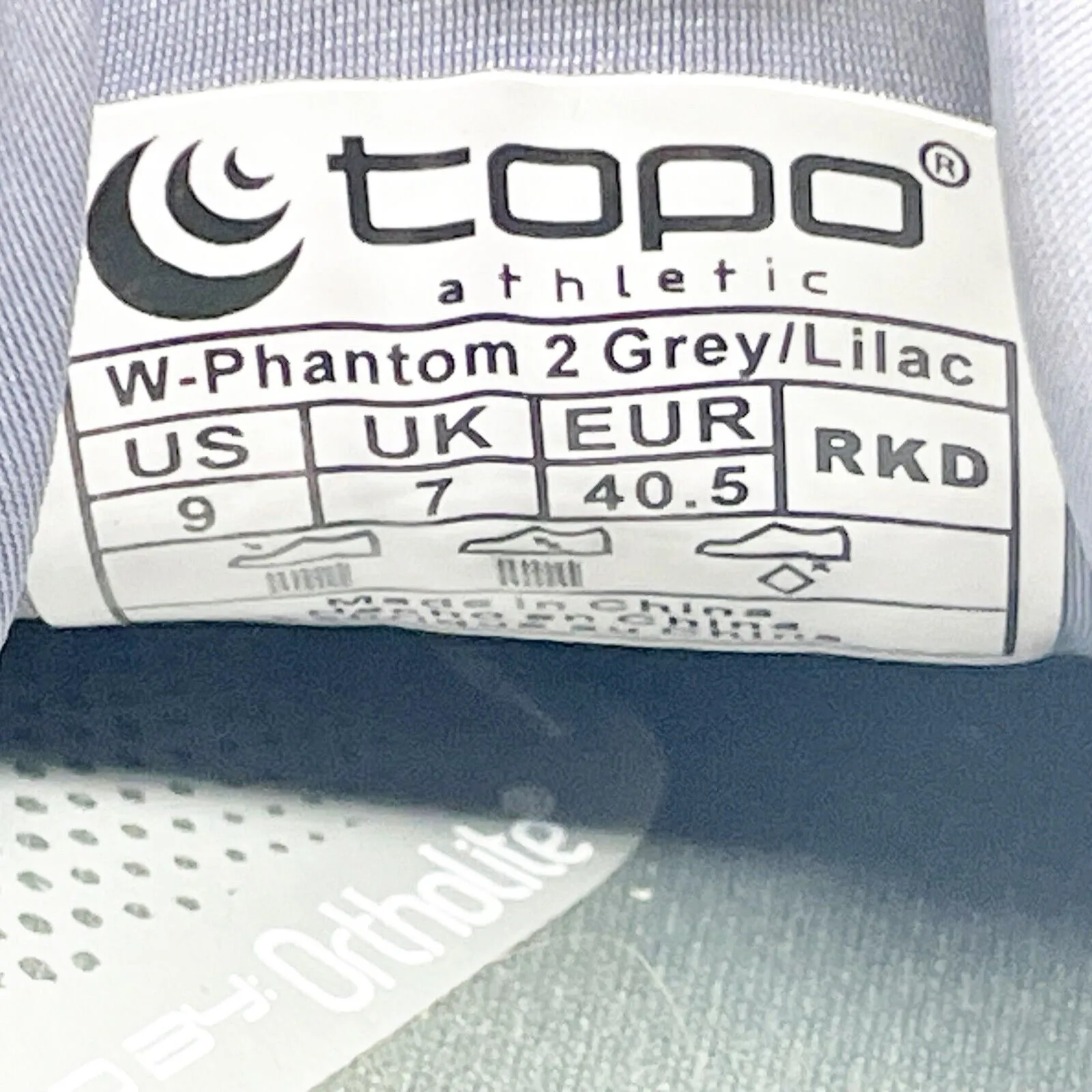 Topo Athletic Womens Phantom 2 Gray Running Shoes Sneakers Size 9