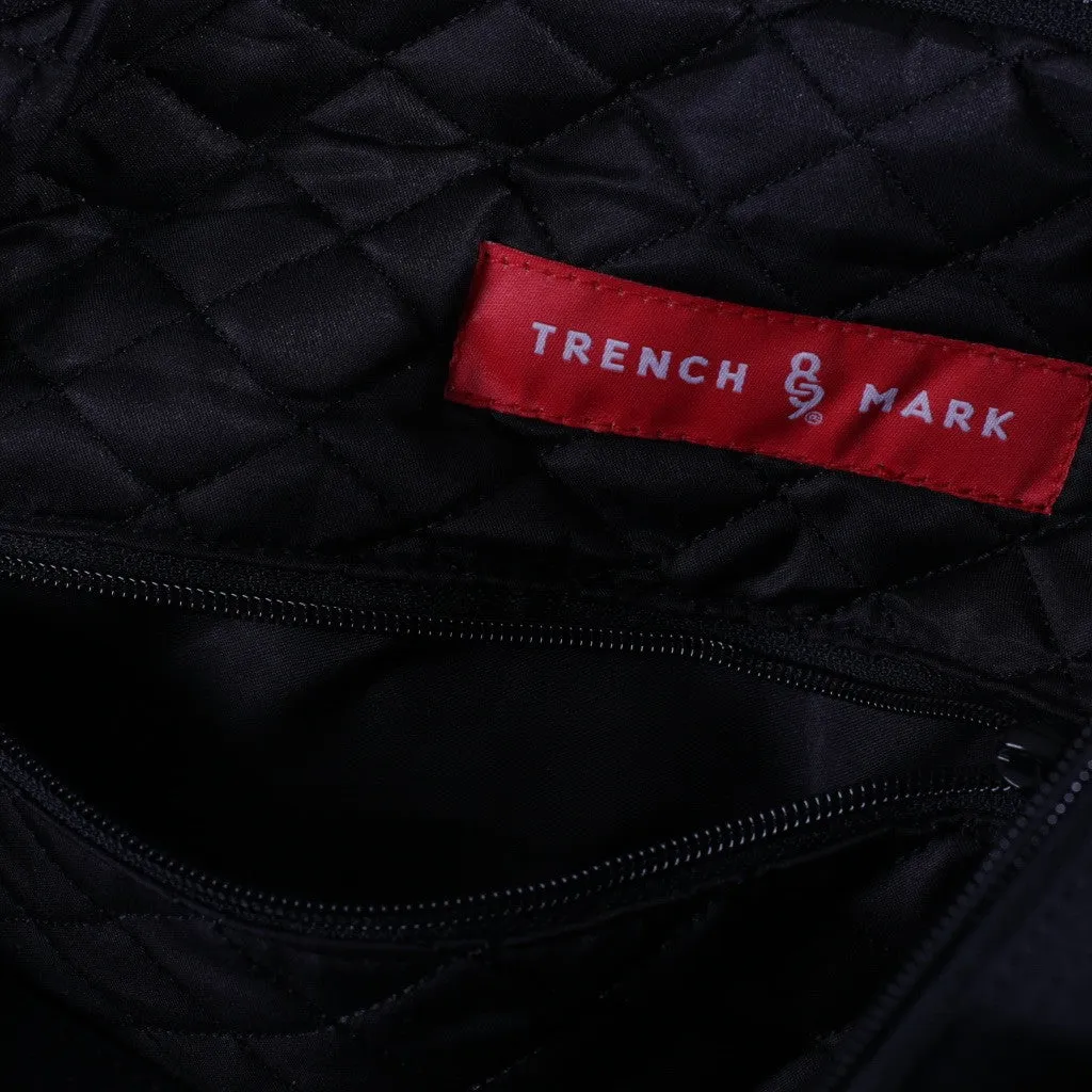 Triple Black Canvas Duffel Bag