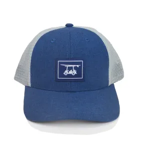 Heather Royal Blue Trucker Hat