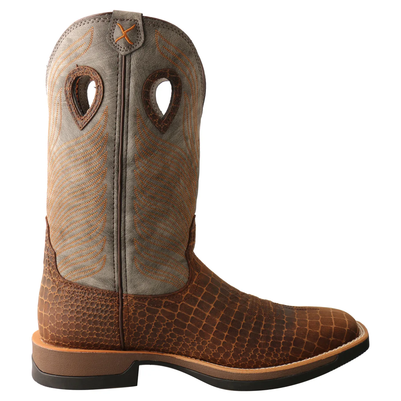 Twisted X Men's Brown and Grey Tech X Boot