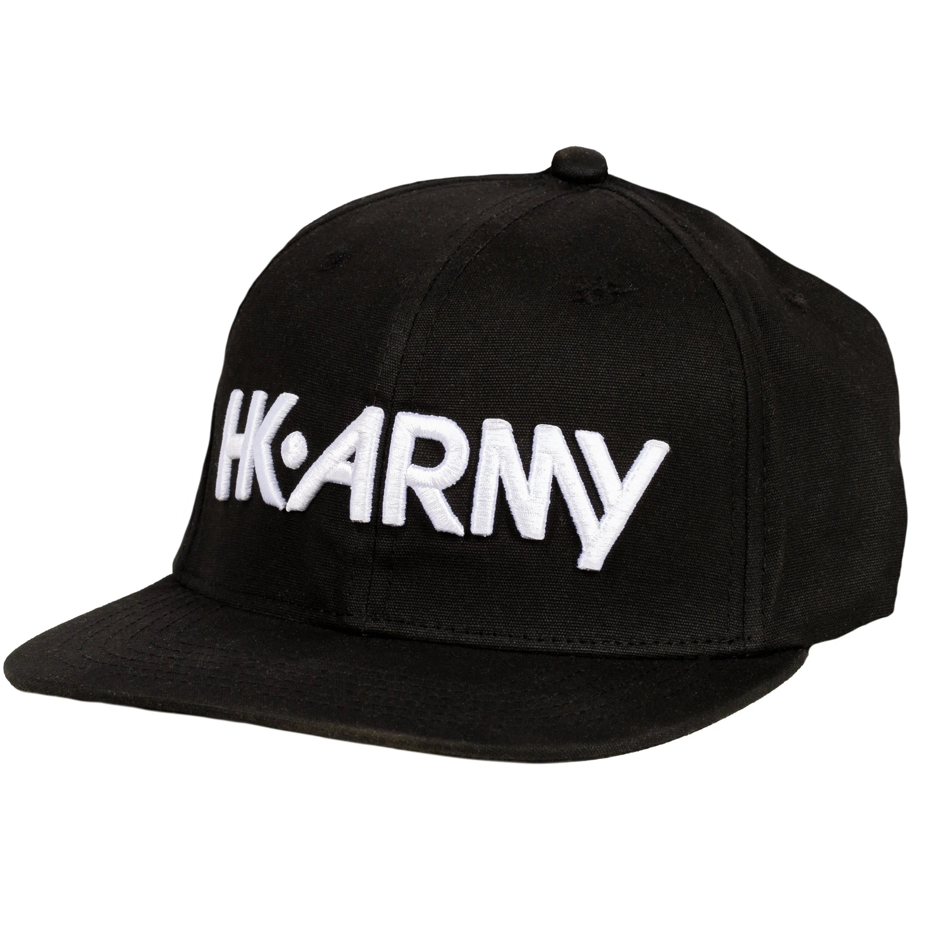 Typeface Snapback Hat Black/White