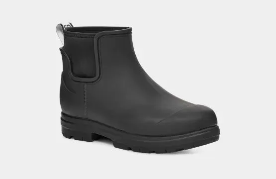 UGG Droplet Black - Women's Waterproof Rain Boots