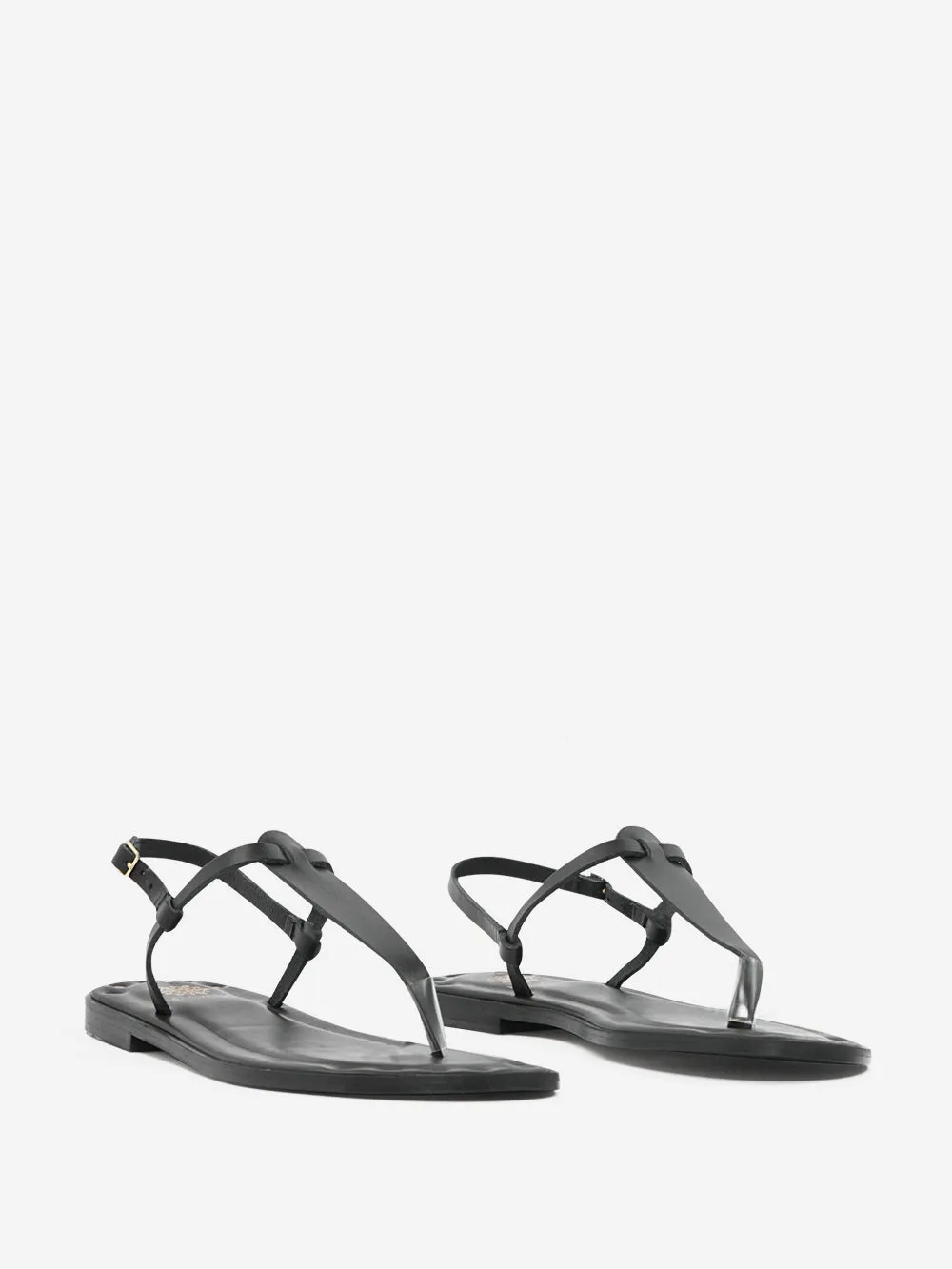 Utopia plain color flat sandals