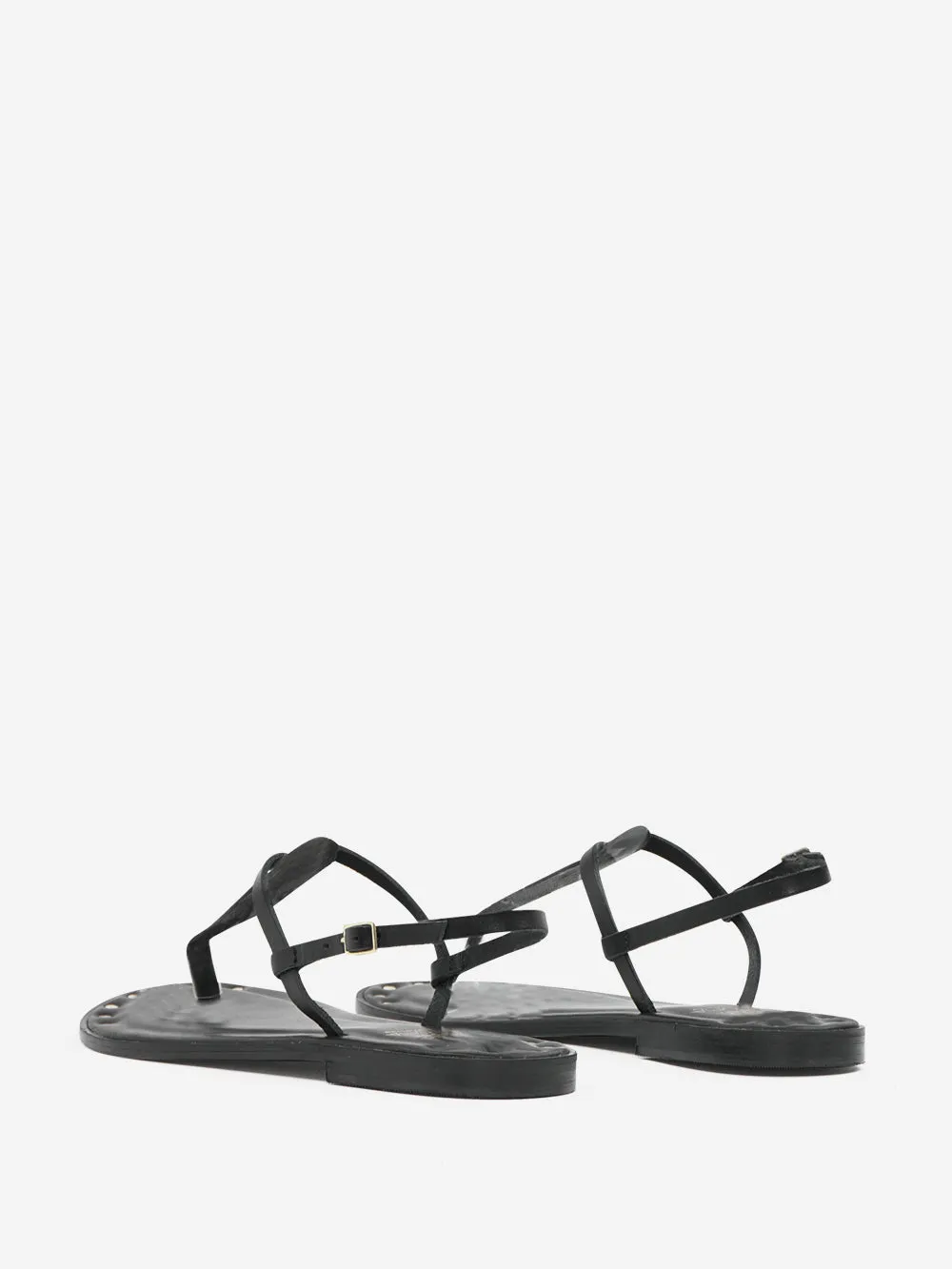 Utopia plain color flat sandals