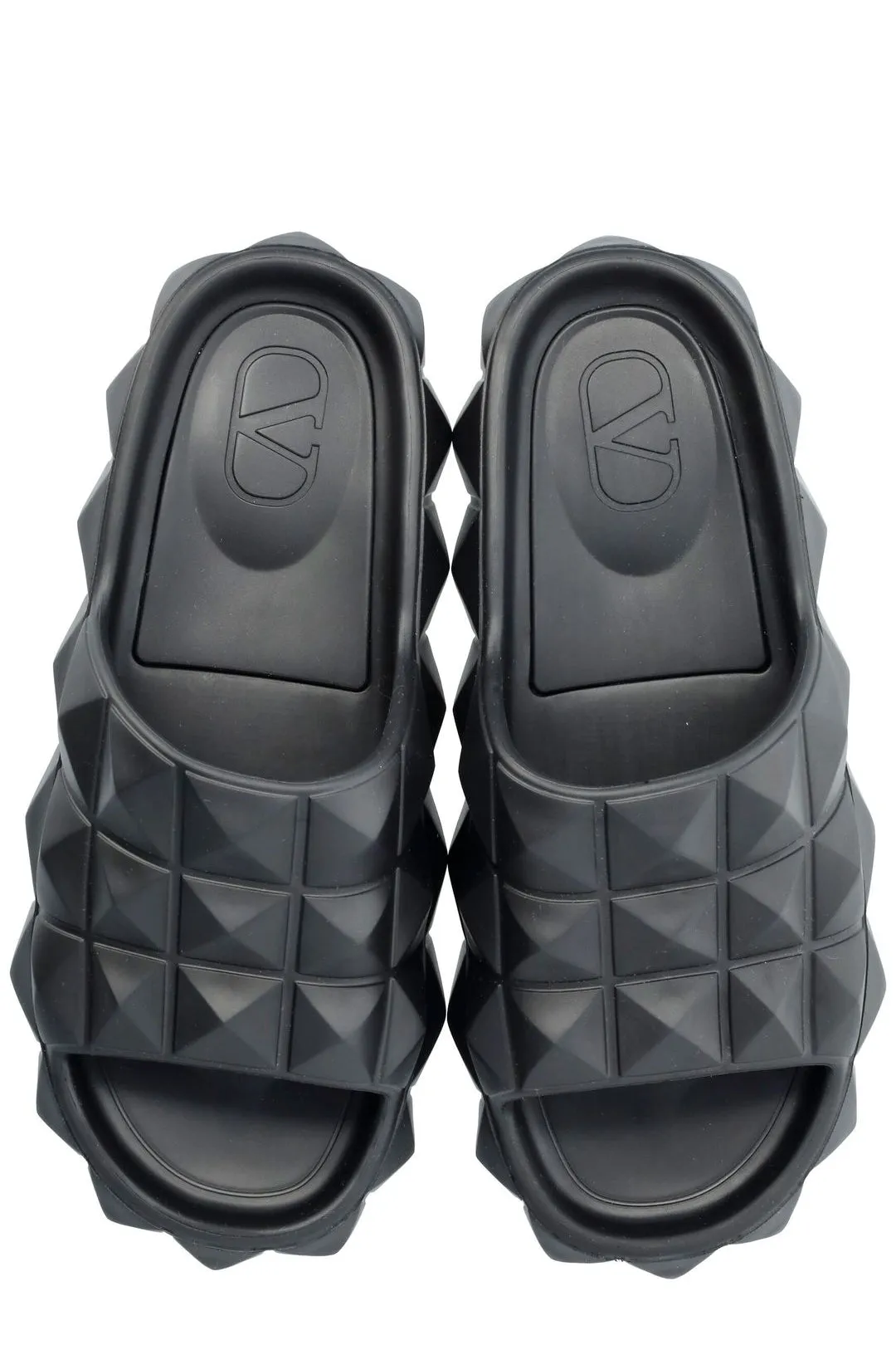 Valentino Roman Stud Turtle Slides