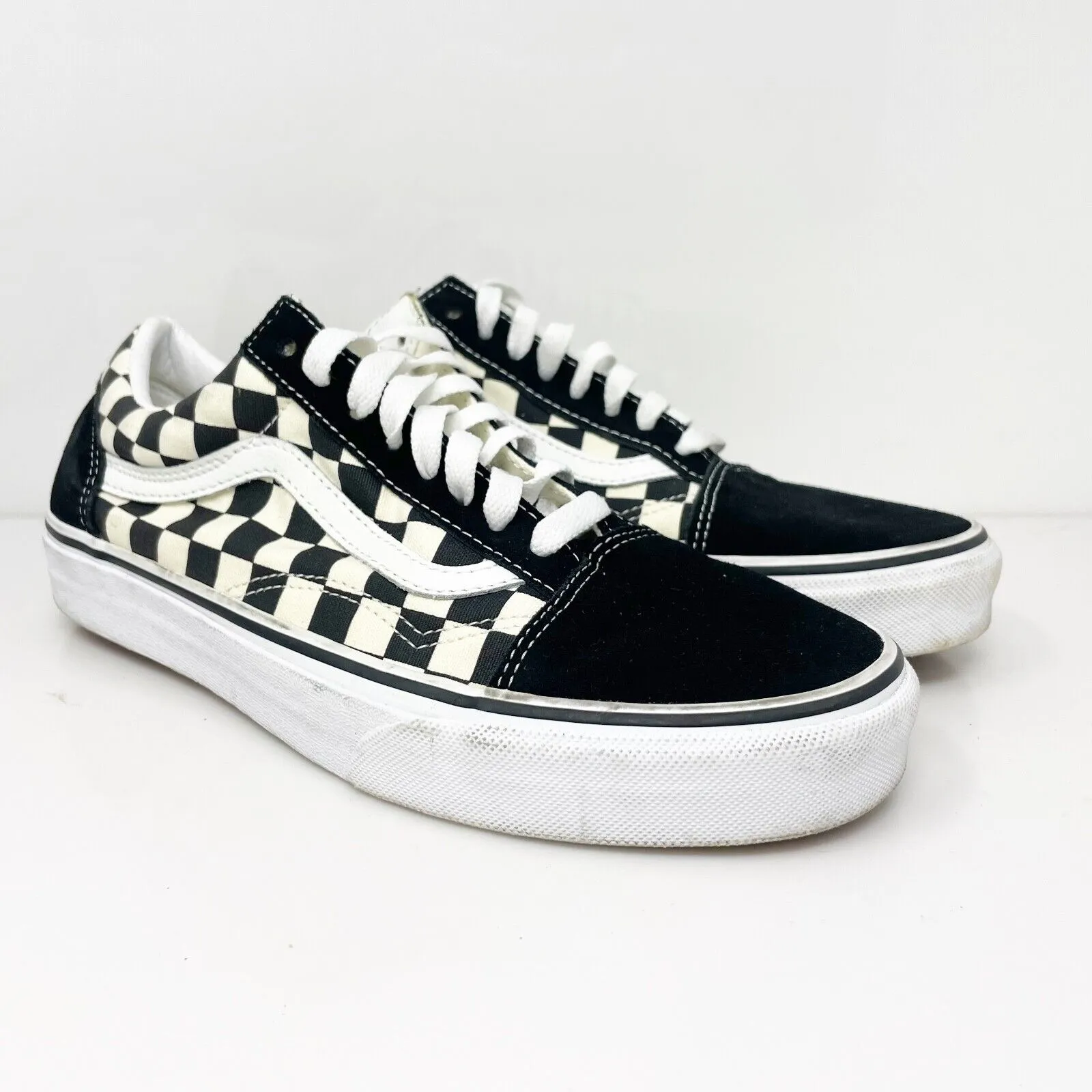 Vans Unisex Off The Wall 500714 Black Casual Shoes Sneakers Size M 7 W 8.5