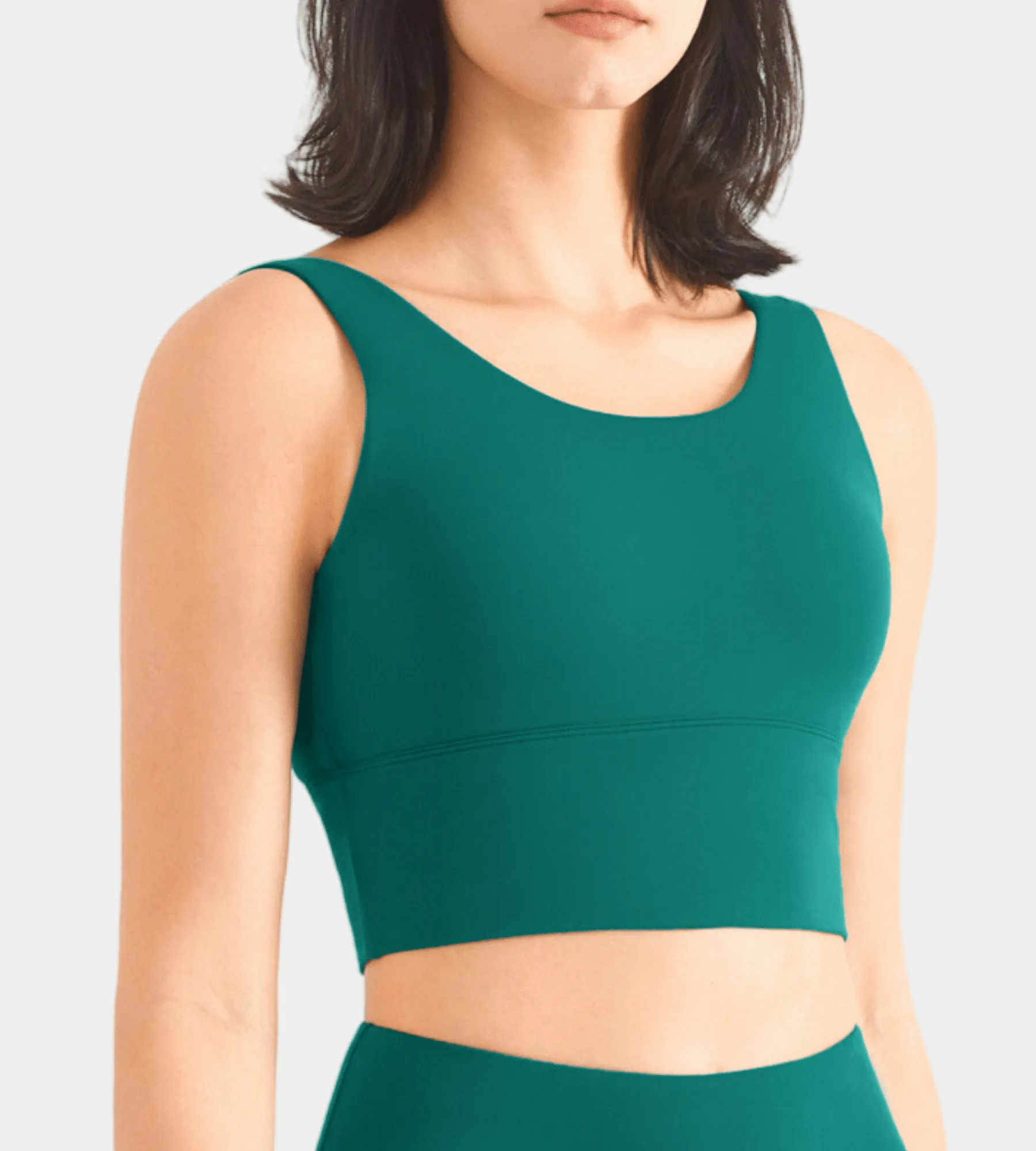 Vera sports bra: Sea Green