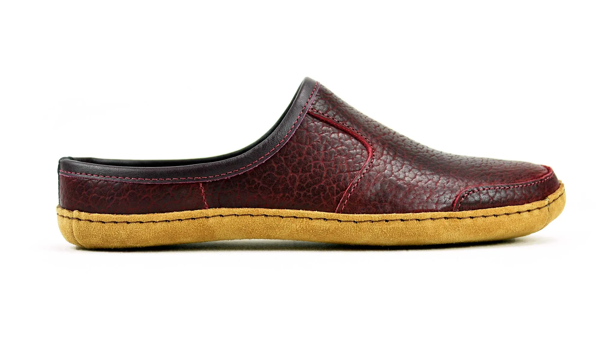 Vermont House Shoes®: Mule - Chili Bison