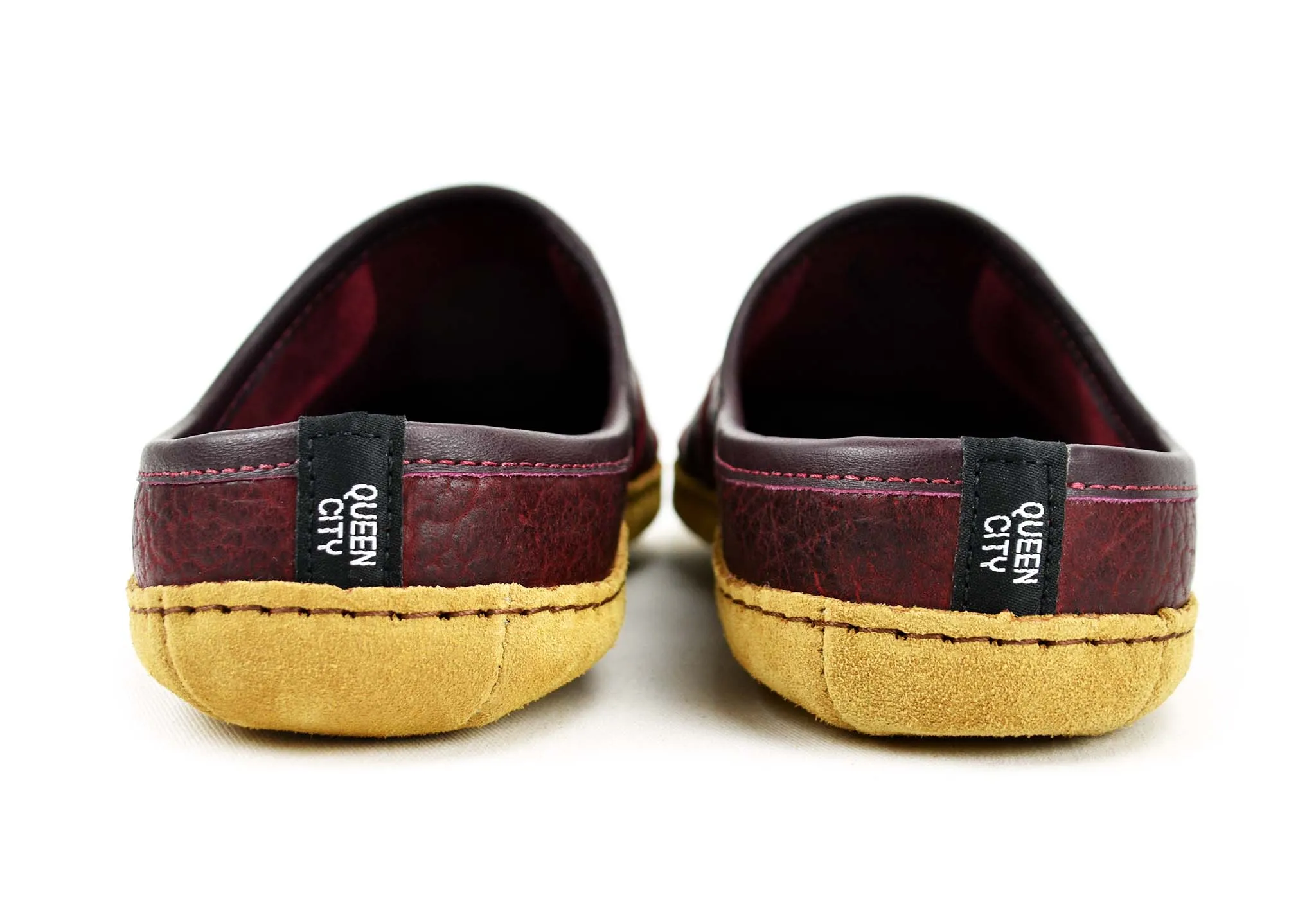 Vermont House Shoes®: Mule - Chili Bison